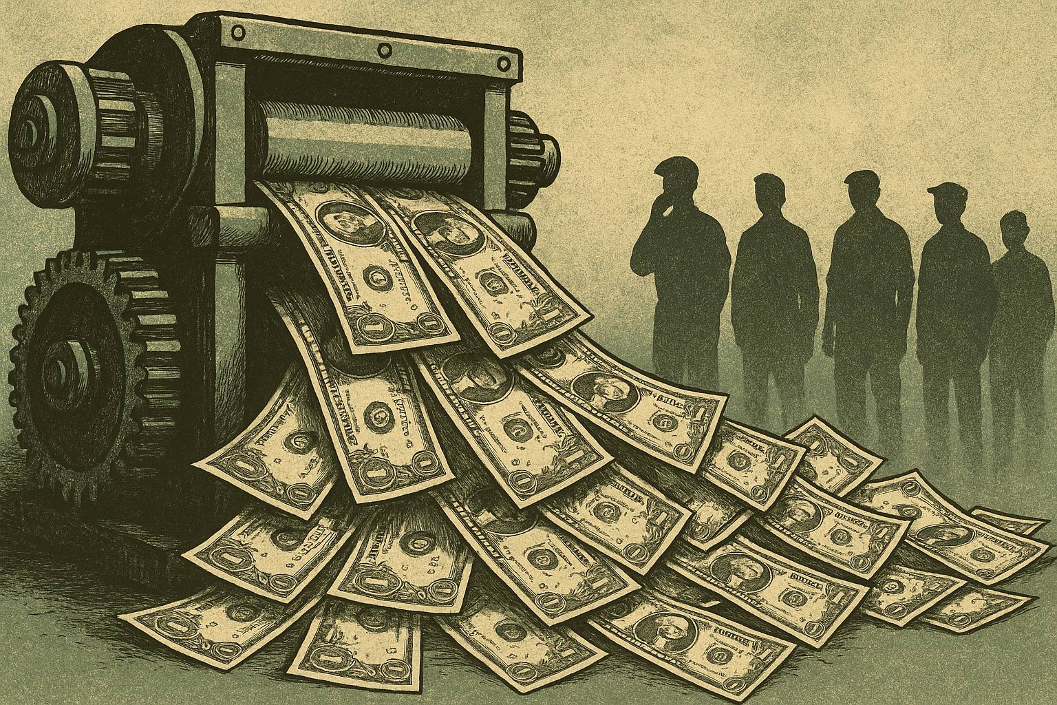 The Federal Reserve, Deficit Spending, and the Quiet Squeeze on Working People