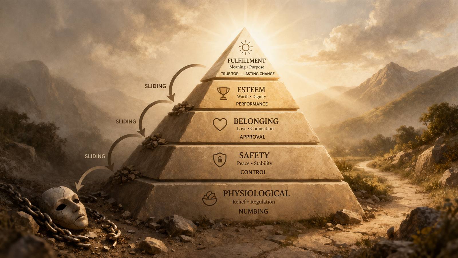 Maslows Hierarchy Recovery Cycle
